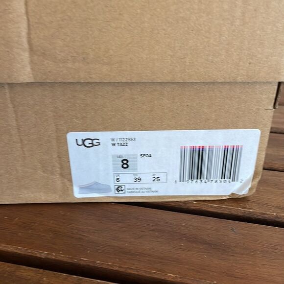 UGG Tazz Platform Slippers Seafoam USA Women Size 8/UK 6/EU 39 - Picture 12 of 12